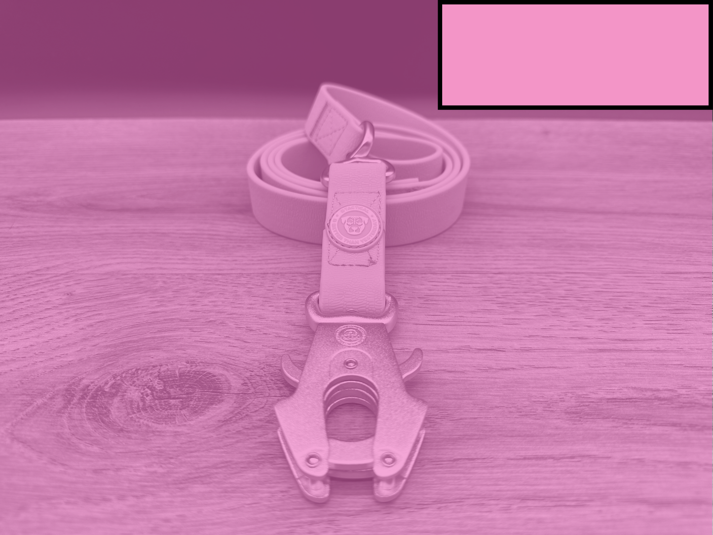 BTactical Lead - Pretty Pink | PVC Extra Strong, Durable Frog Clip Dog Lead