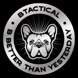 2.5cm BTactical French Bulldog Dog Head Logo | BTactical Dog Head Logo