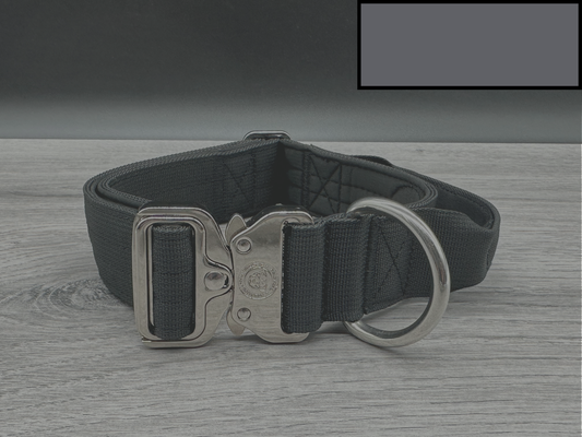 4cm BTactical Collar - Cloudy Grey | Durable Dog Collar