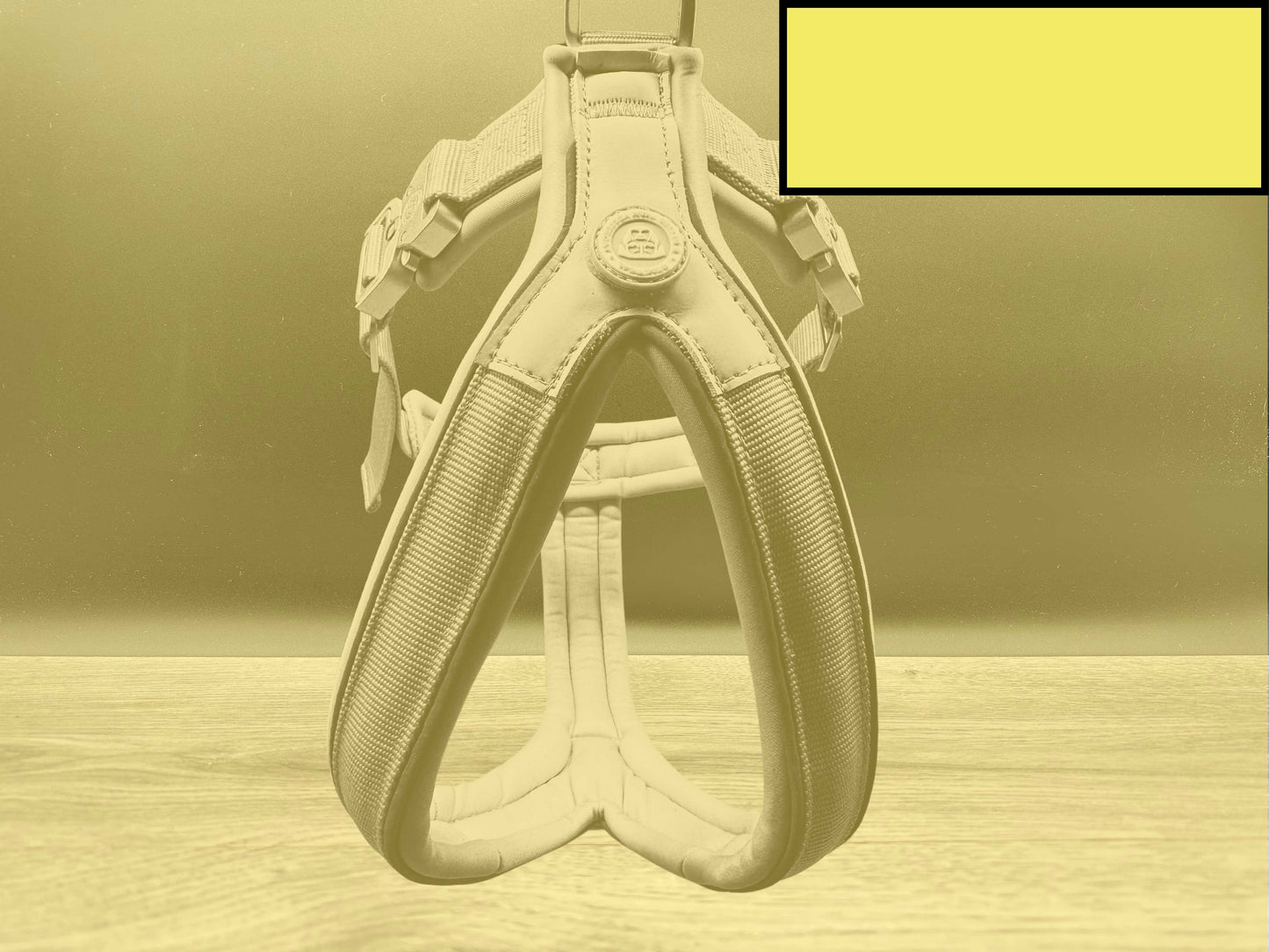 The 2.5cm BTactical Harness - Pastel Yellow | Durable Slip on Dog Harness