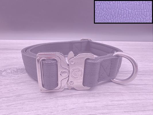 Puppy BTactical Collar - Pastel Purple | Durable Dog Collar