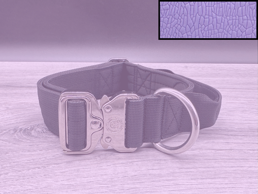 4cm BTactical Collar - Pastel Purple | Durable Dog Collar