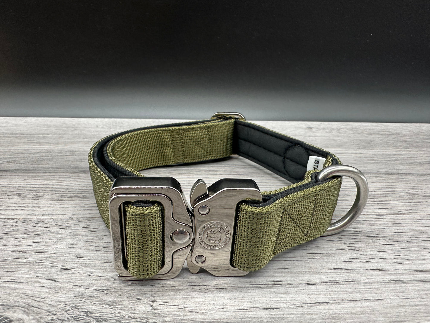 Puppy BTactical Collar - Khaki Green | Durable Dog Collar