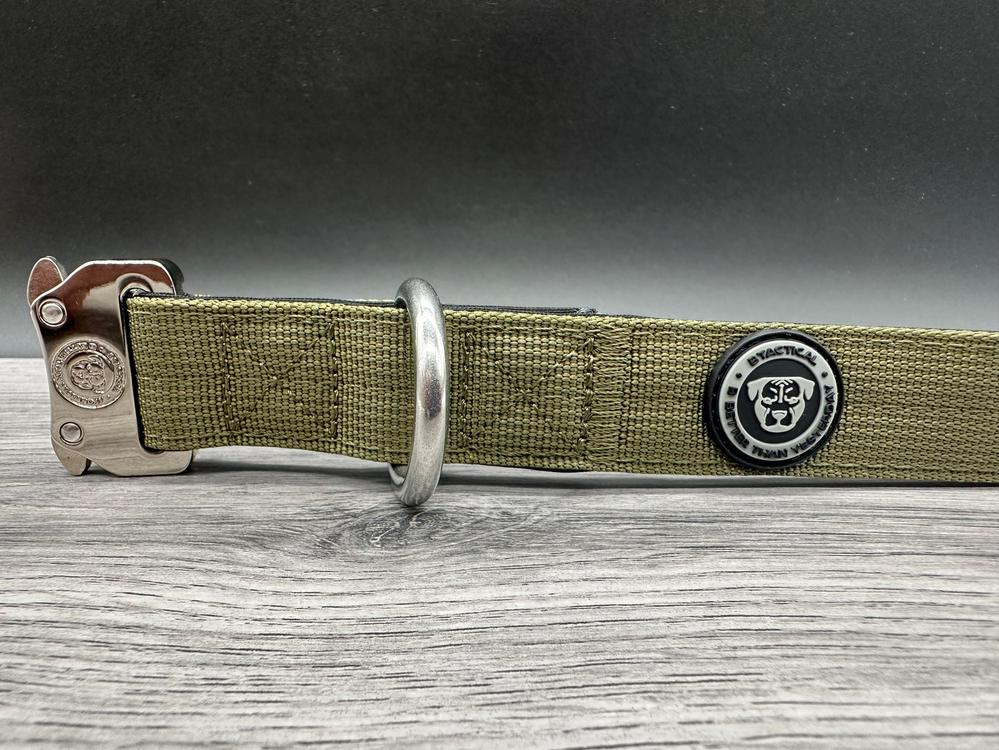 Puppy BTactical Collar - Khaki Green | Durable Dog Collar