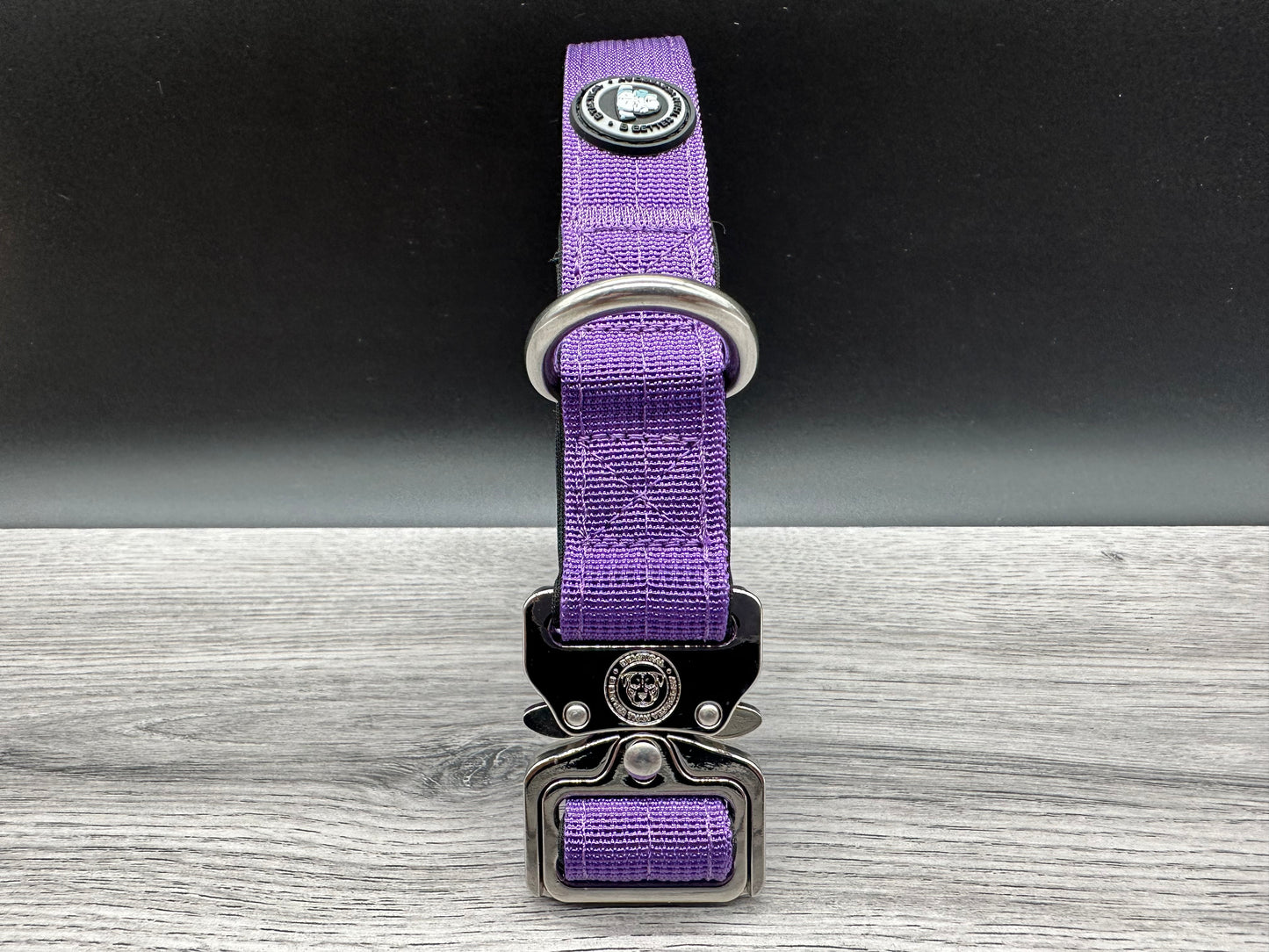 2.5cm BTactical Collar - Lavender Purple | Durable Dog Collar