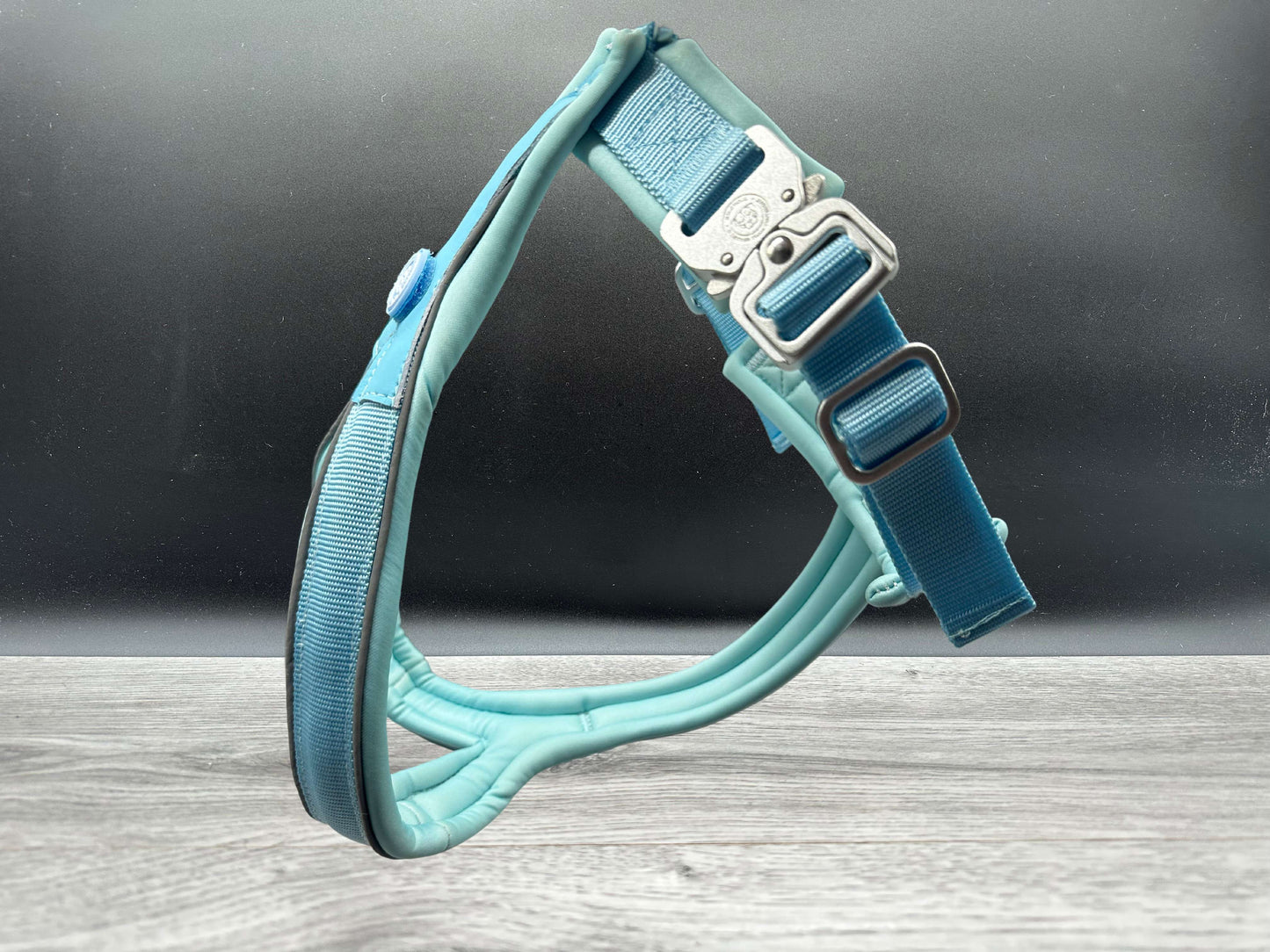 The 2.5cm BTactical Harness - Pastel Blue | Durable Slip on Dog Harness