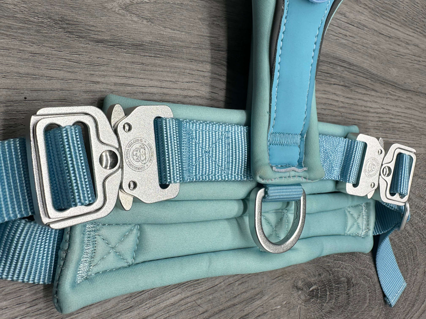 The 2.5cm BTactical Harness - Pastel Blue | Durable Slip on Dog Harness