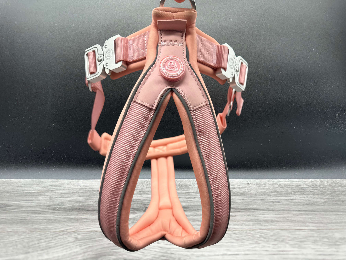 The 4cm BTactical Harness - Pastel Pink | Durable Slip on Dog Harness