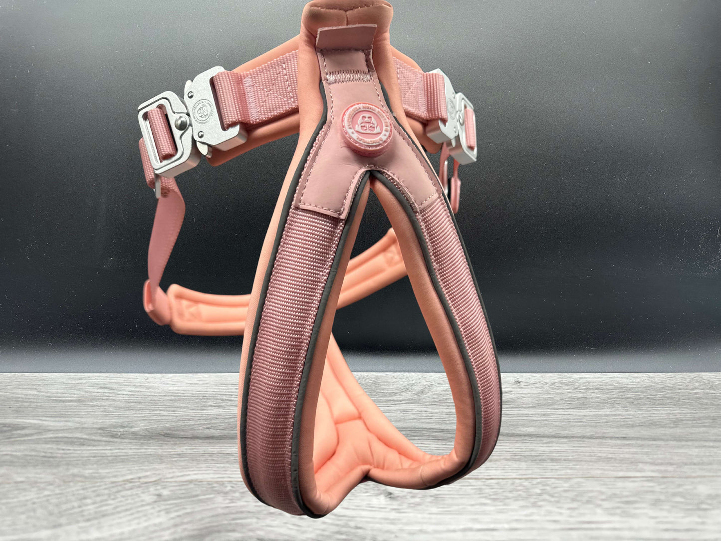 The 4cm BTactical Harness - Pastel Pink | Durable Slip on Dog Harness