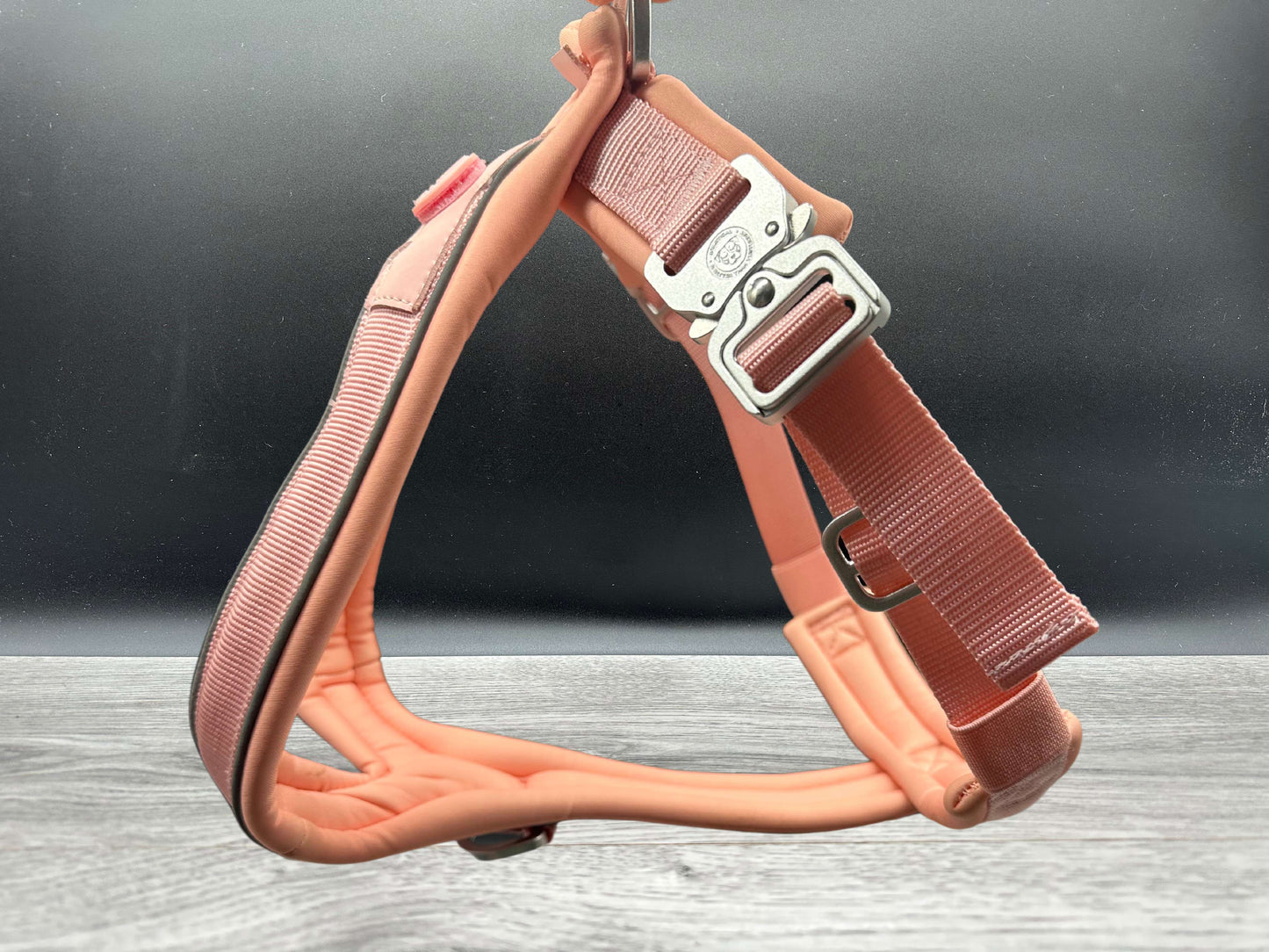 The 4cm BTactical Harness - Pastel Pink | Durable Slip on Dog Harness