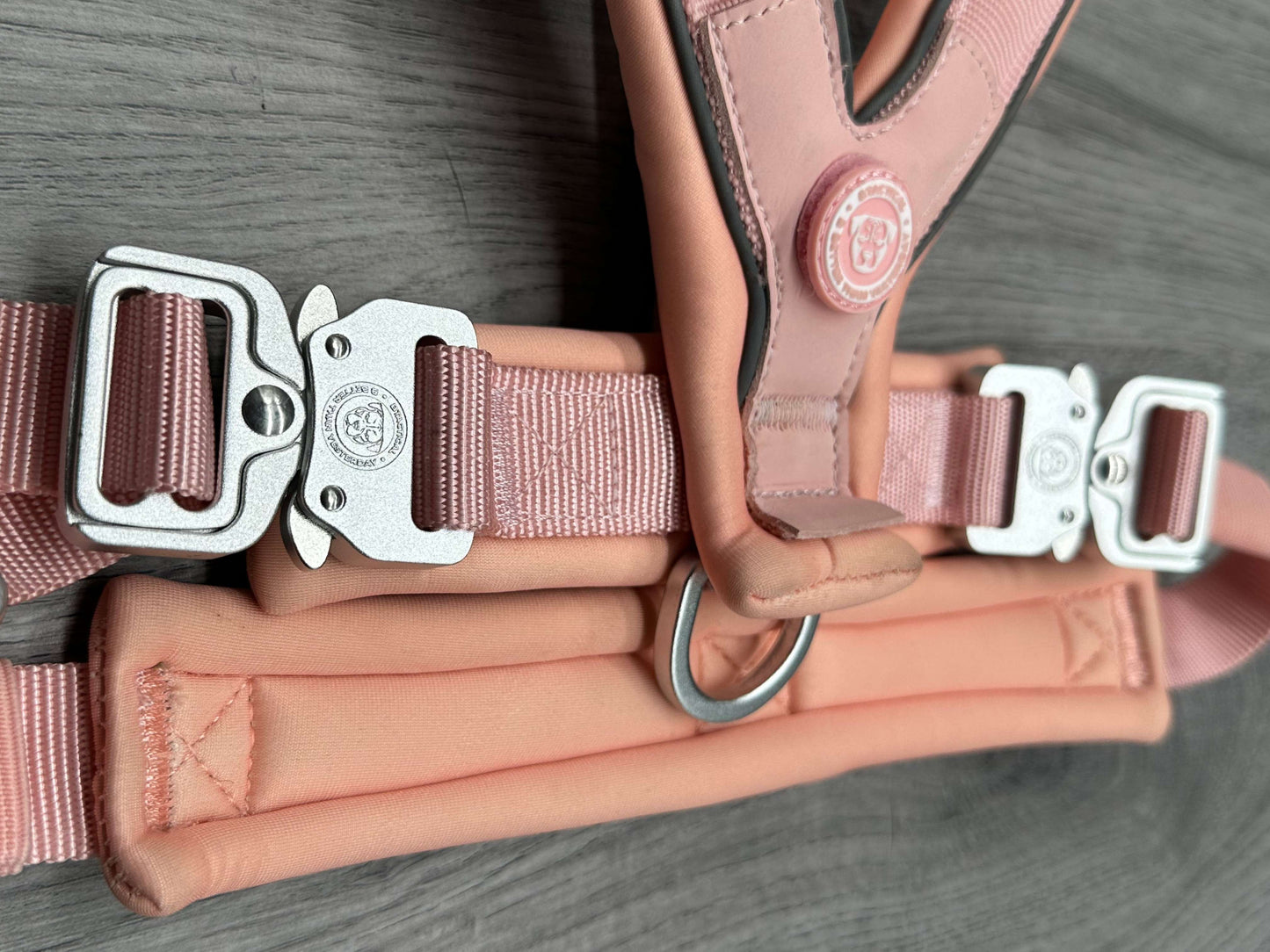 The 4cm BTactical Harness - Pastel Pink | Durable Slip on Dog Harness