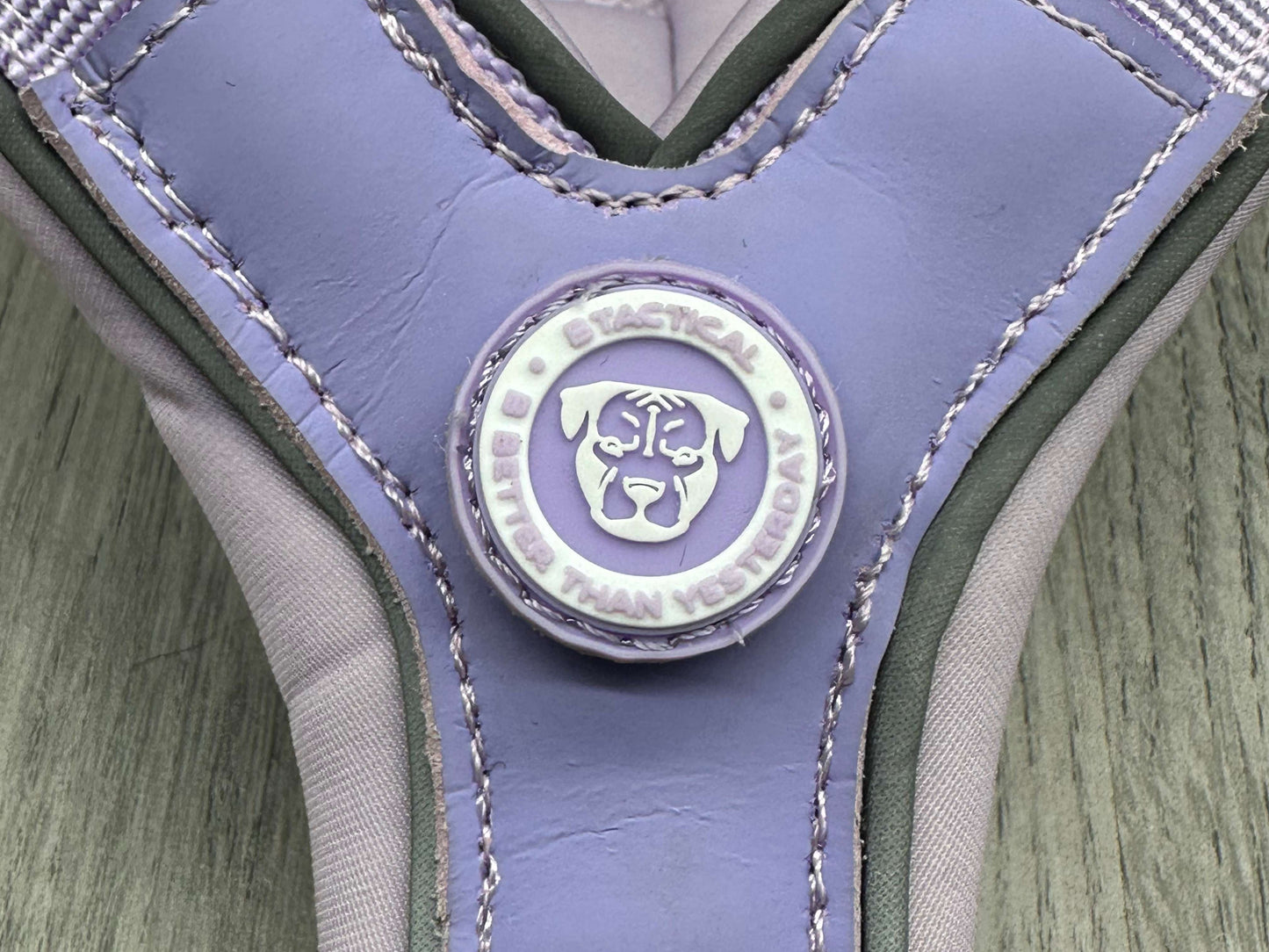 The 2.5cm BTactical Harness - Pastel Purple | Durable Slip on Dog Harness