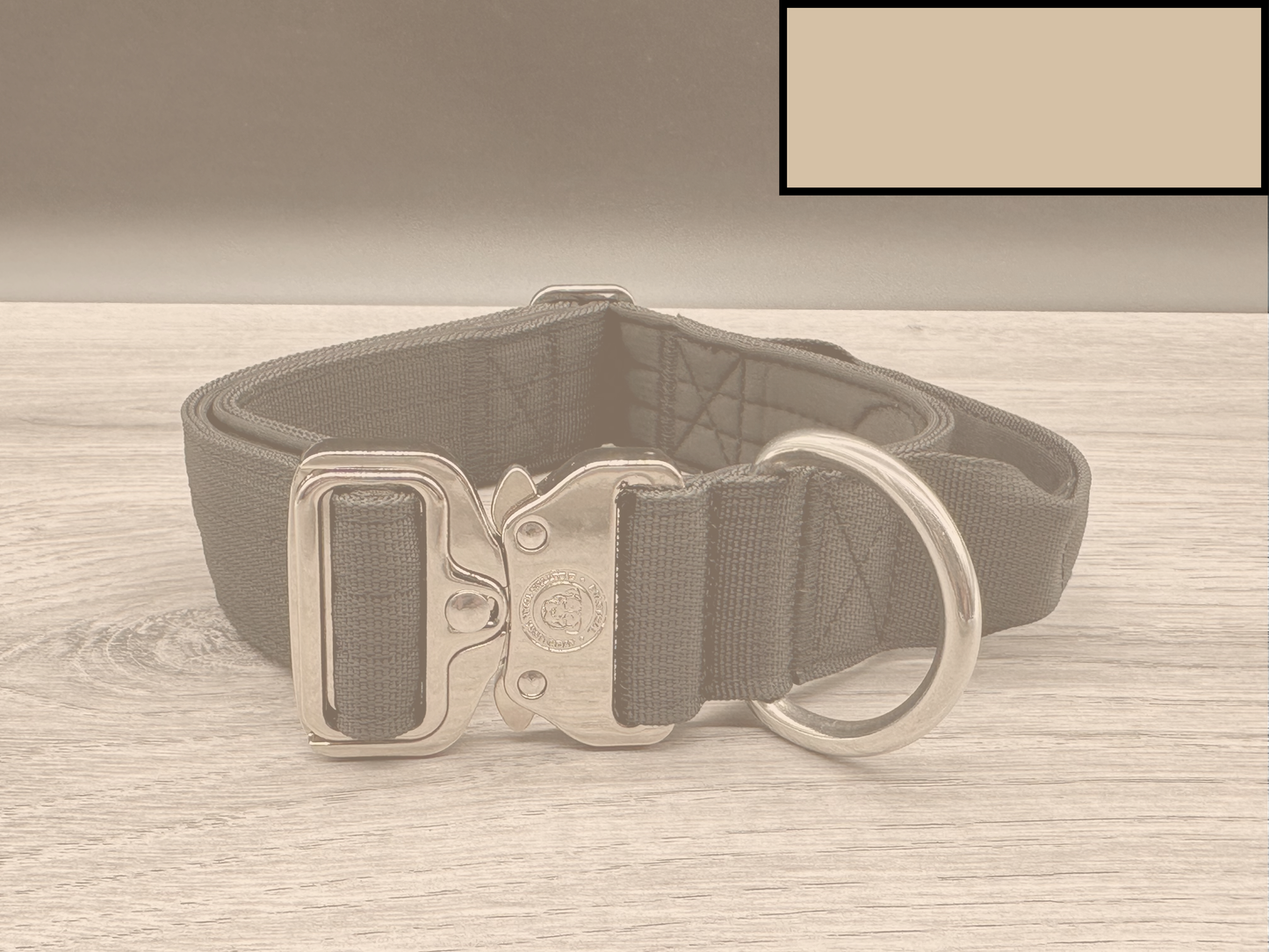 4cm BTactical Collar - Military Tan | Durable Dog Collar