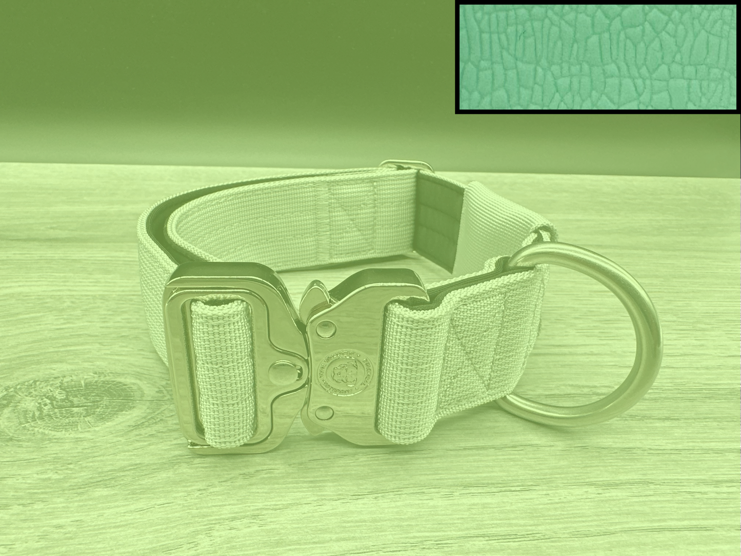 5cm BTactical Tracker Collar - Pastel Green | Durable Tracker Dog Collar