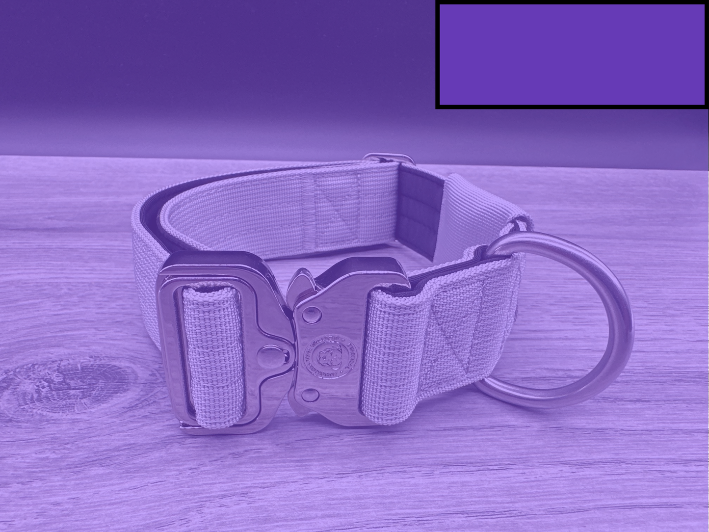 4cm BTactical Tracker Collar - Lavender Purple | Durable Tracker Dog Collar