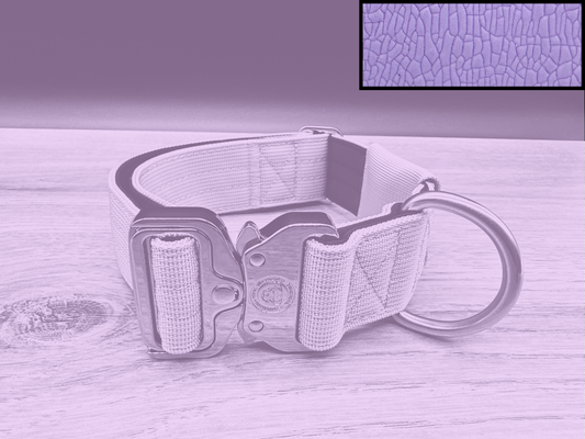 5cm BTactical Tracker Collar - Pastel Purple | Durable Tracker Dog Collar