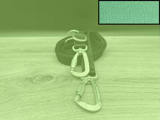 BTactical Training Lead - Pastel Green | 2m Extra Strong, Durable Carabiner Clip Dog Lead