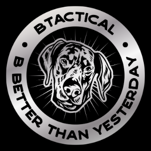 3.5cm BTactical Doberman Dog Head Logo | BTactical Dog Head Logo