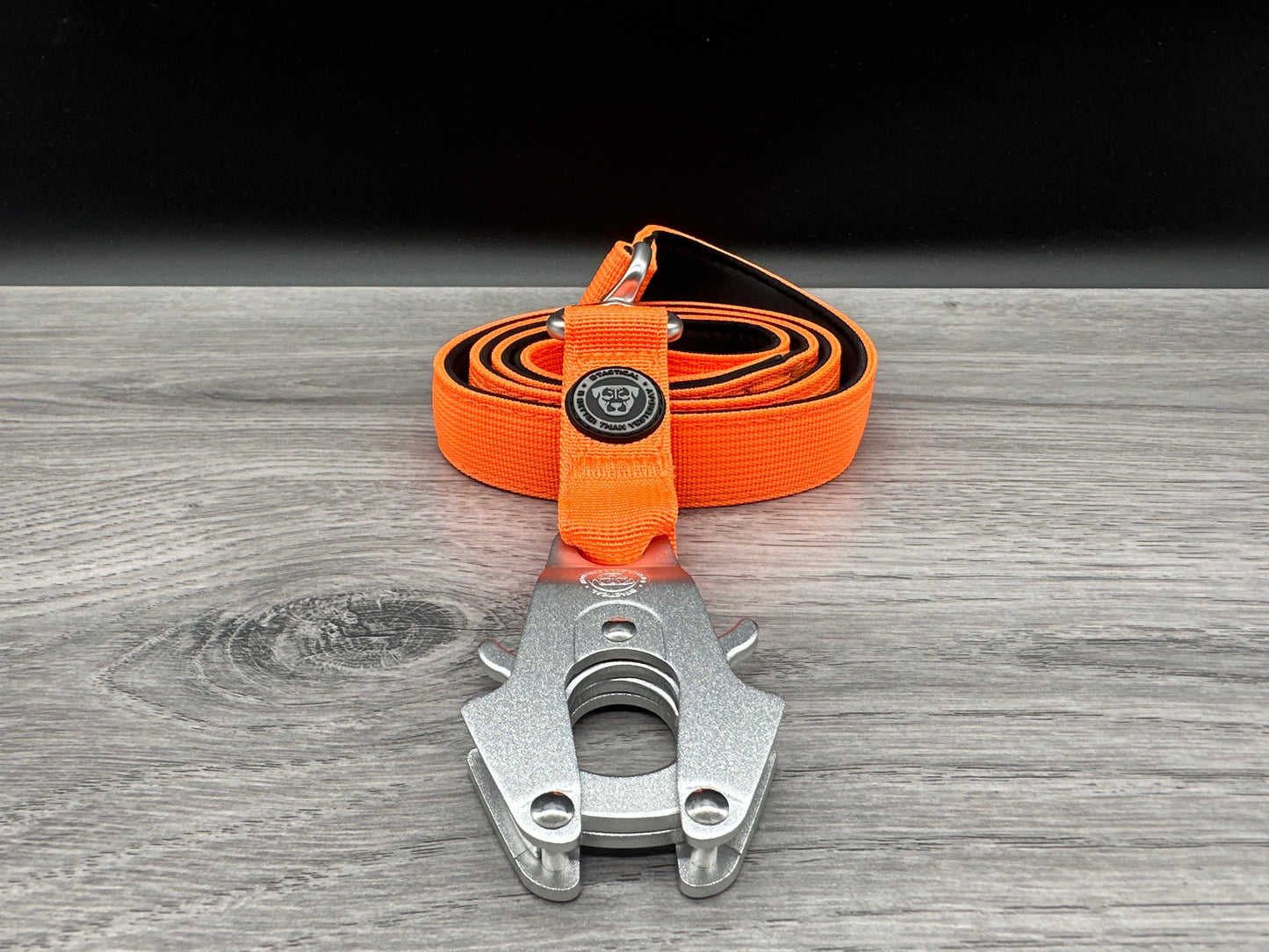 BTactical Lead - Citrus Orange | Extra Strong, Durable Frog Clip Dog Lead