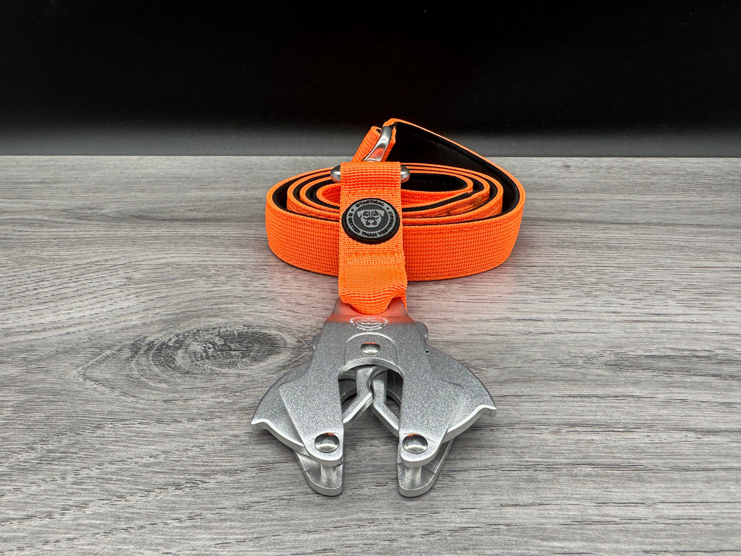 BTactical Lead - Citrus Orange | Extra Strong, Durable Frog Clip Dog Lead