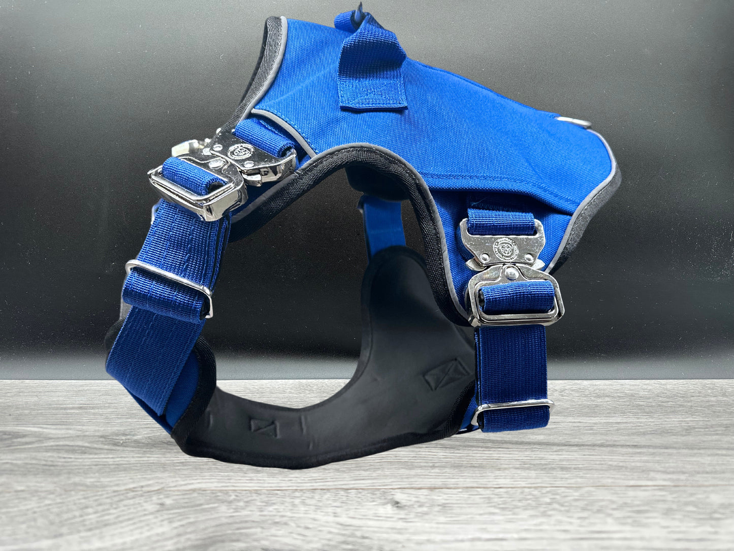 The Light Ultimate BTactical Harness - Royal Blue | Aluminium Durable Tracker Dog Harness