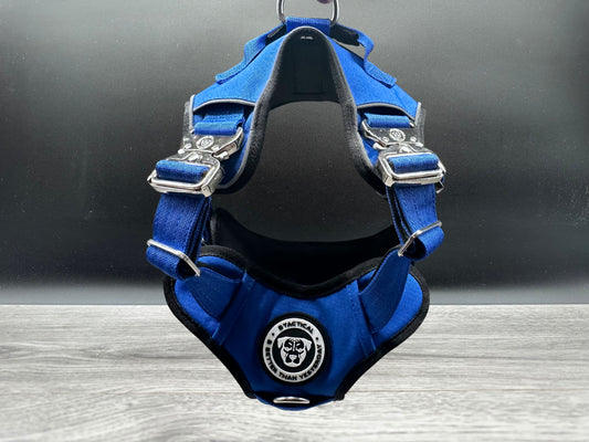 The Light Ultimate BTactical Harness - Royal Blue | Aluminium Durable Tracker Dog Harness