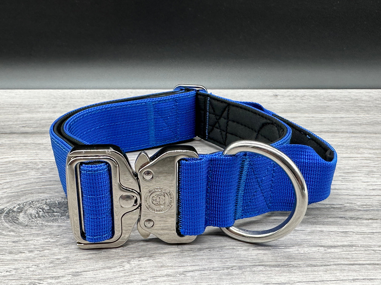 4cm BTactical Collar - Royal Blue | Durable Dog Collar