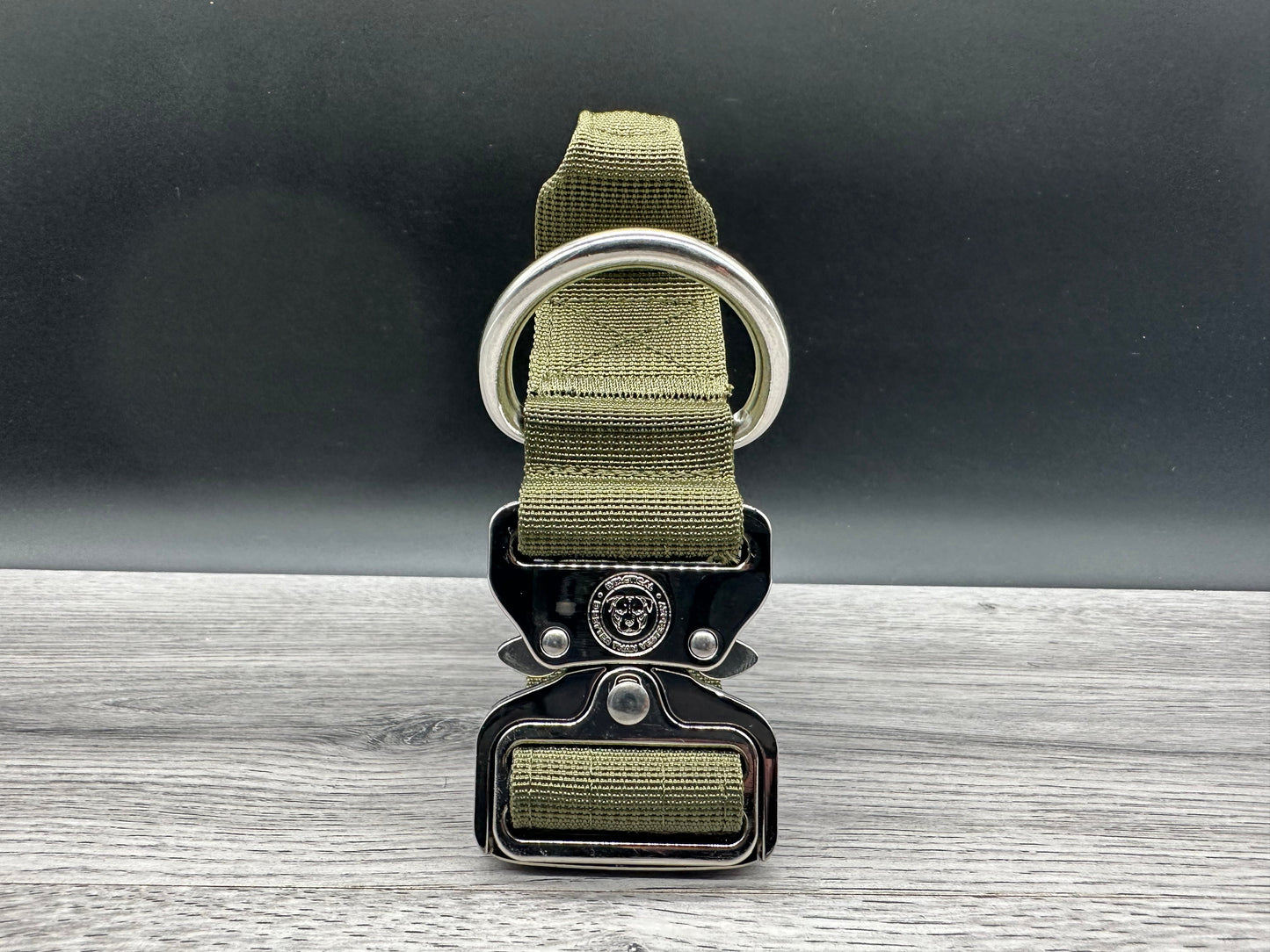 4cm BTactical Collar - Khaki Green | Durable Dog Collar