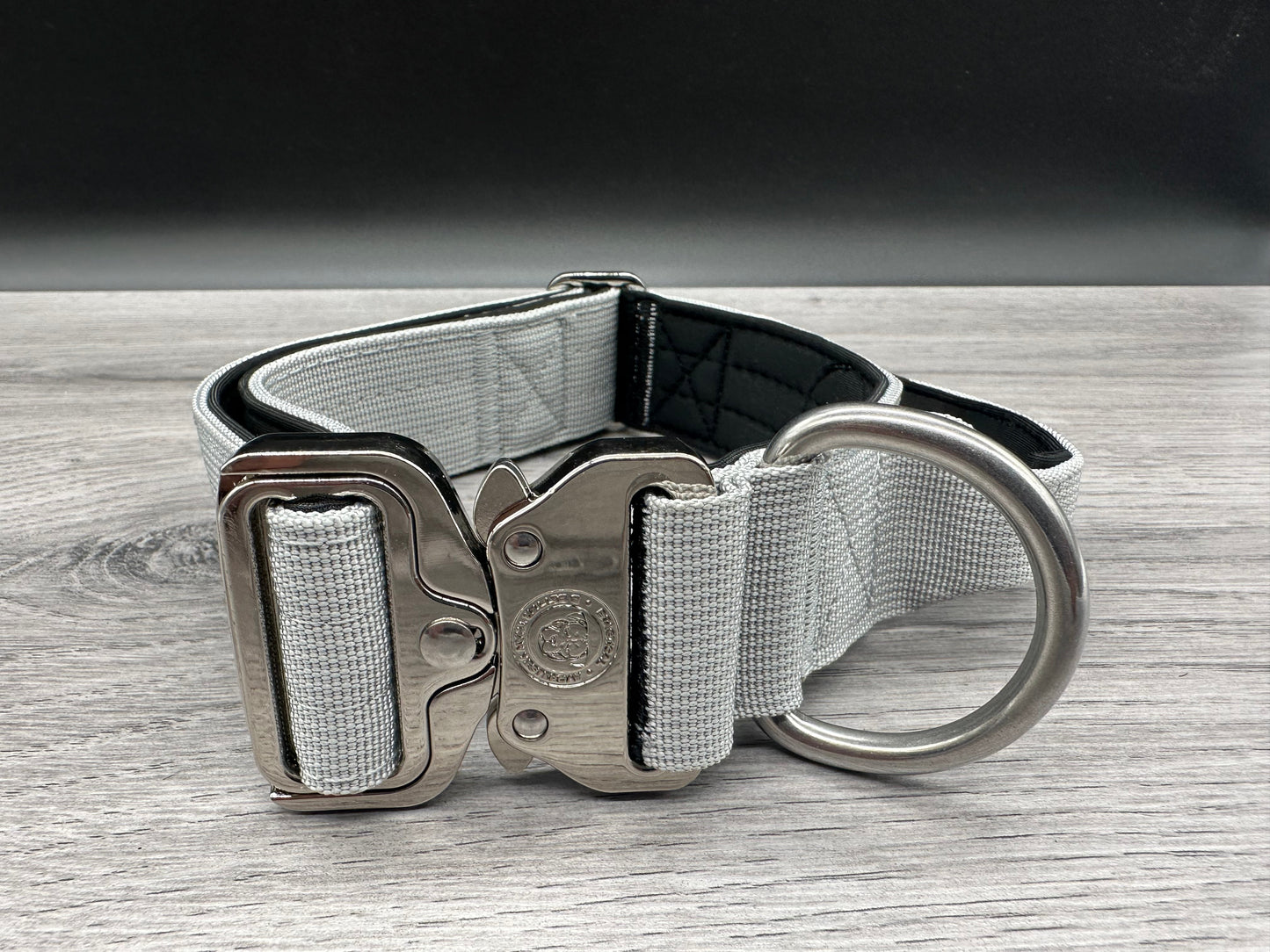 4cm BTactical Collar - Misty Grey | Durable Dog Collar