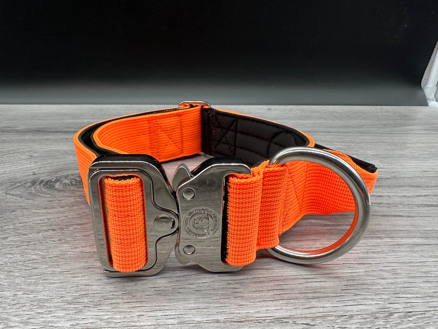 4cm BTactical Collar - Citrus Orange | Durable Dog Collar