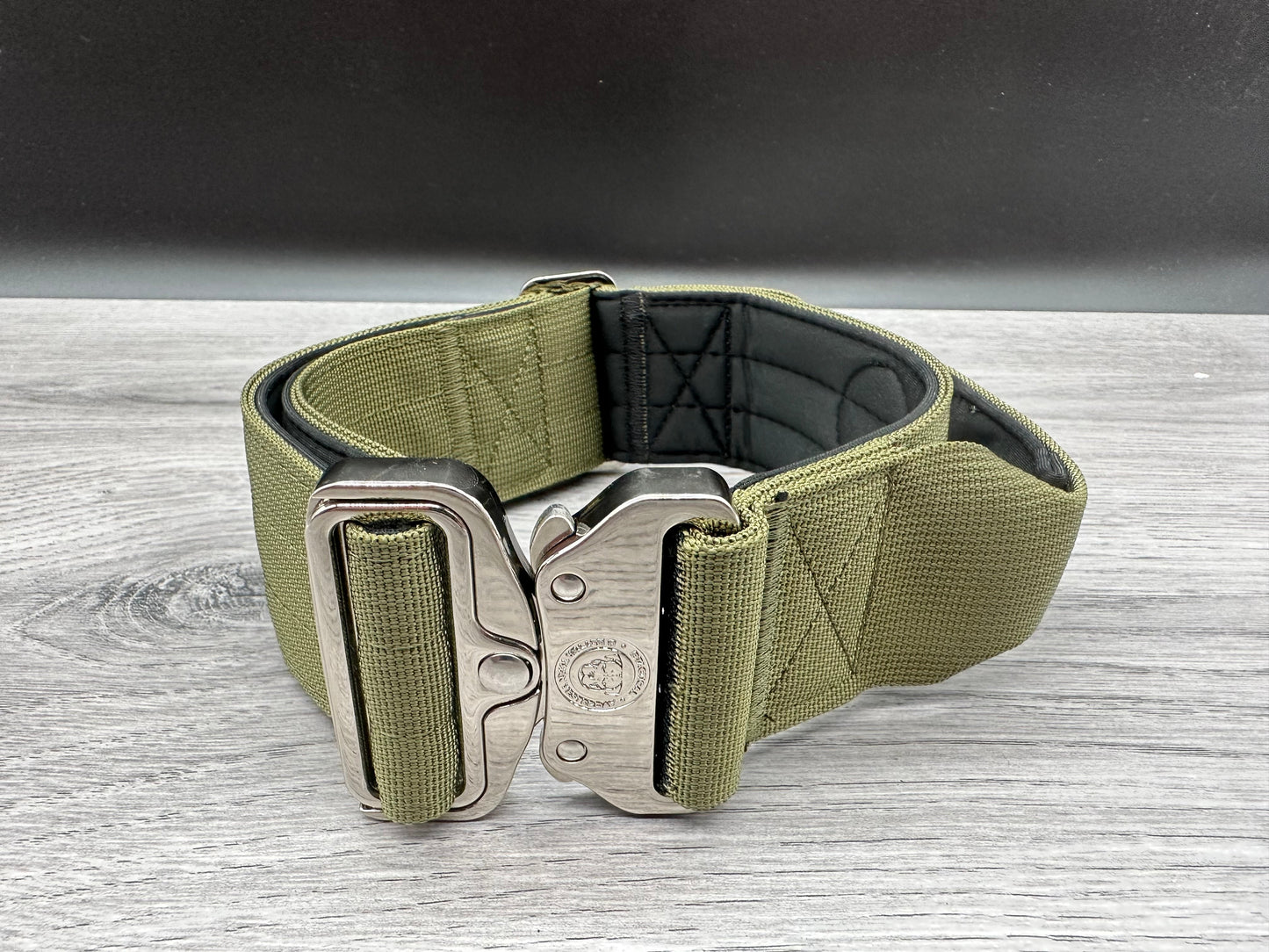 5cm BTactical Collar - Khaki Green | Durable Dog Collar