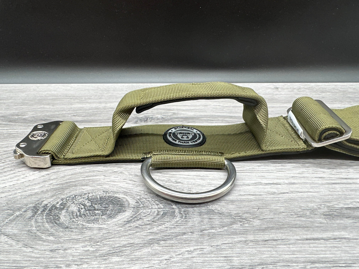 5cm BTactical Collar - Khaki Green | Durable Dog Collar