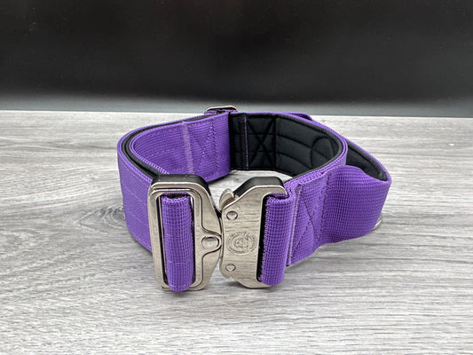 5cm BTactical Collar - Lavender Purple | Durable Dog Collar