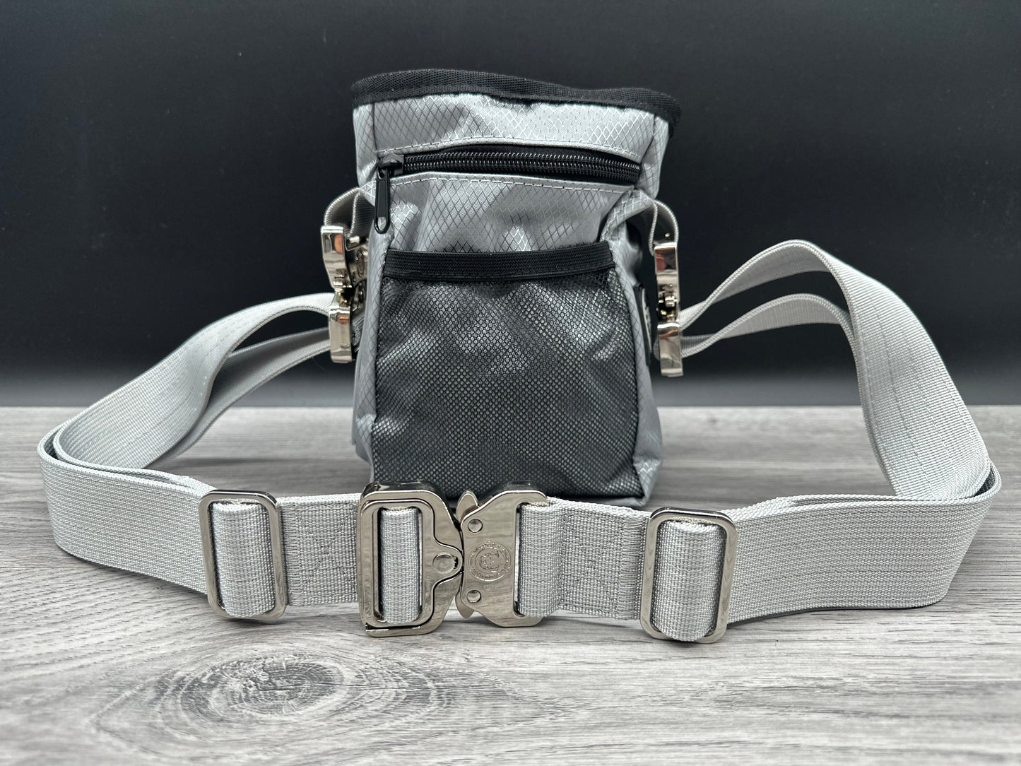 The BTactical Dog Walking Treat Bag - Grey | Dog Walking Treat Bag