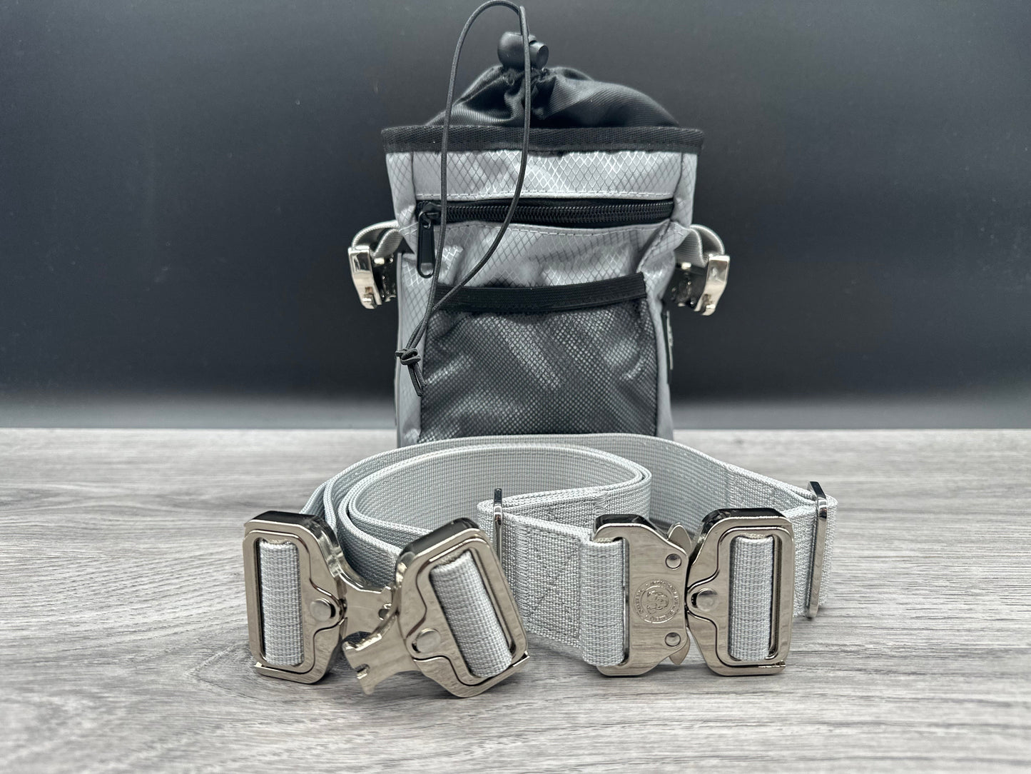 The BTactical Dog Walking Treat Bag - Grey | Dog Walking Treat Bag