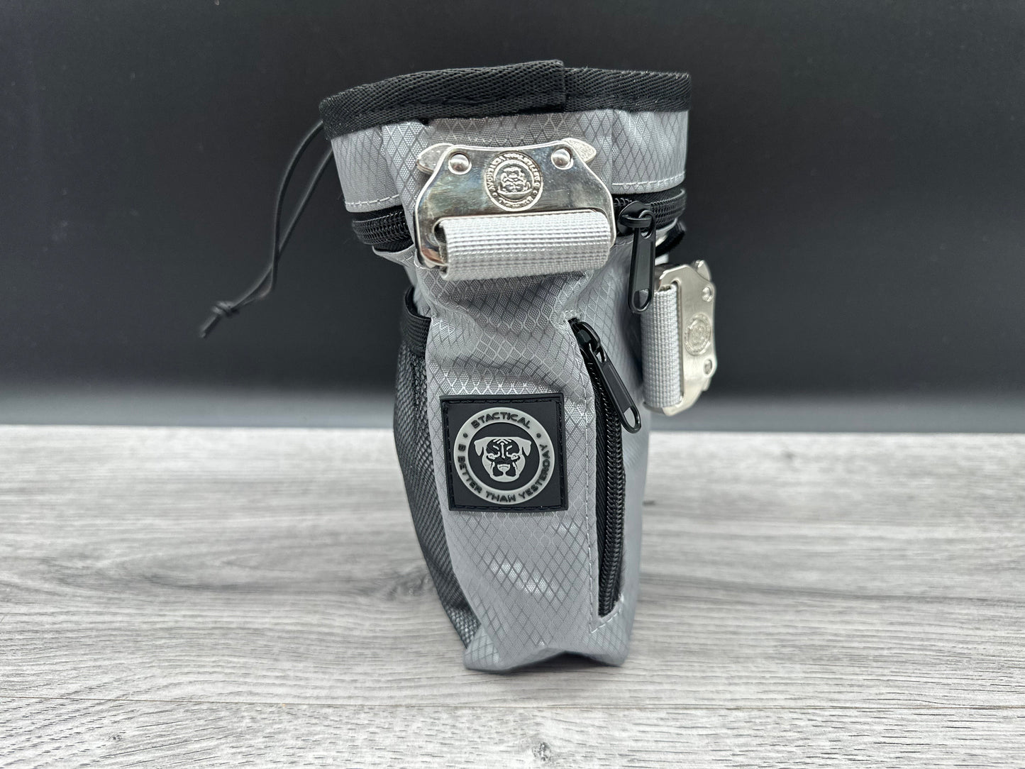 The BTactical Dog Walking Treat Bag - Grey | Dog Walking Treat Bag