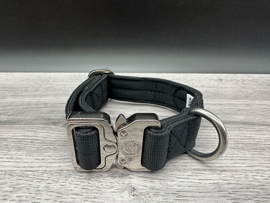 Puppy BTactical Collar - Black | Durable Dog Collar